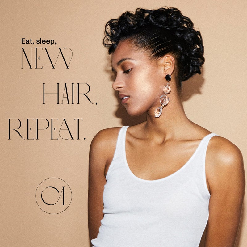 CAISHA Hairpiece Hair Wrap Heat-resistant Synthetic Fibres Curly Messy Updo Blonde HW17 - Image 4